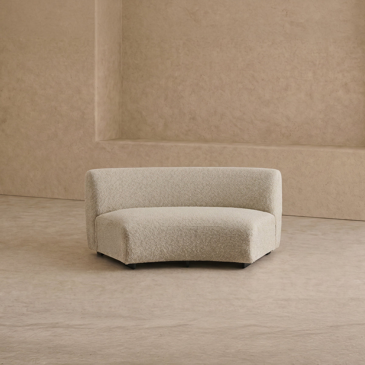 Erin Modular Sofa Middle - Capela Sand/ Black