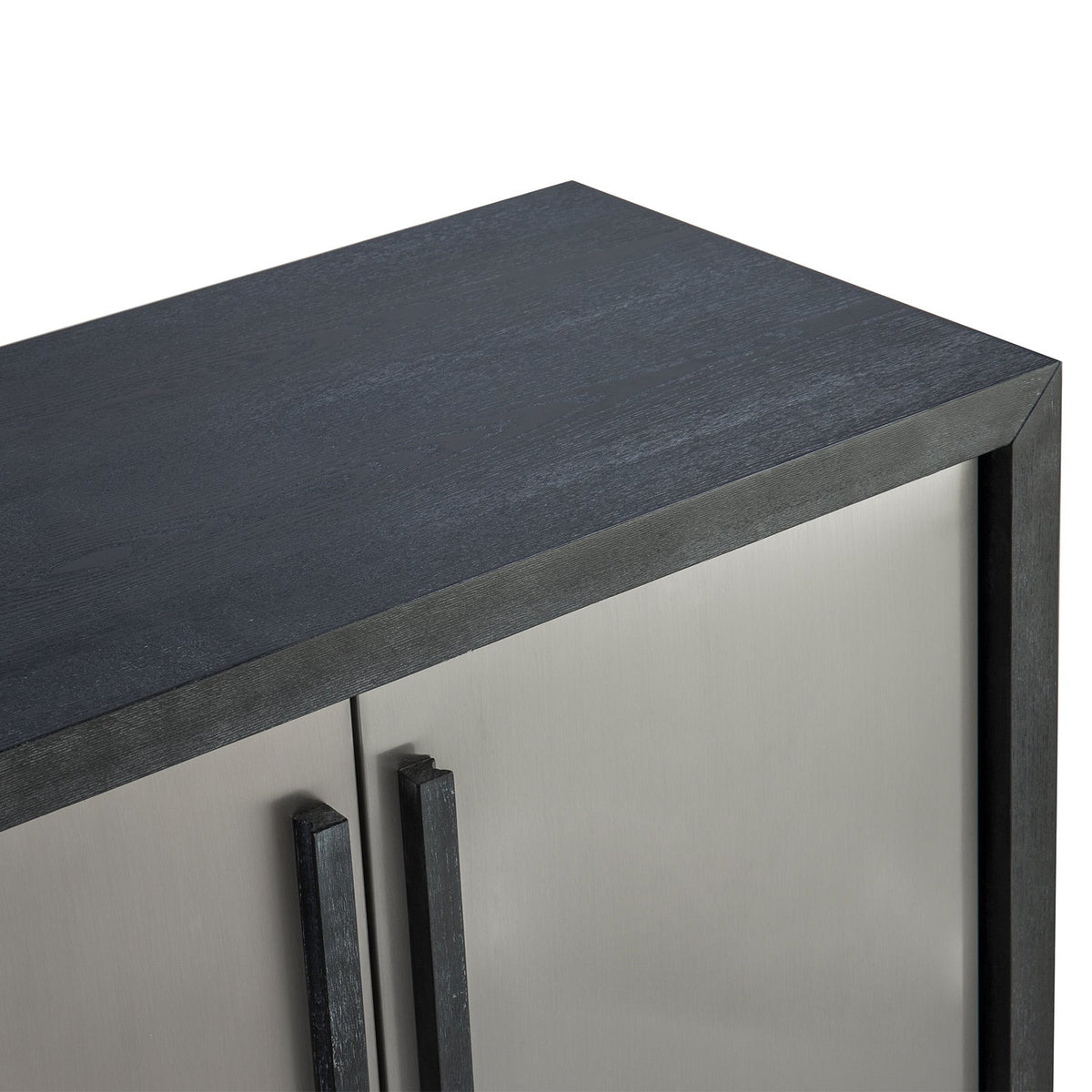 Camden Sideboard - Ebony Ash Stainless Steel