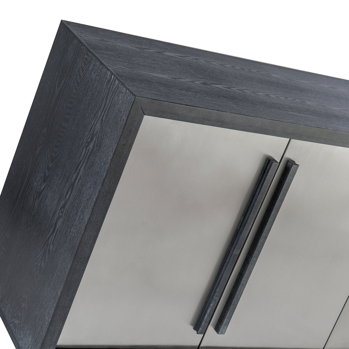 Camden Sideboard - Ebony Ash Stainless Steel