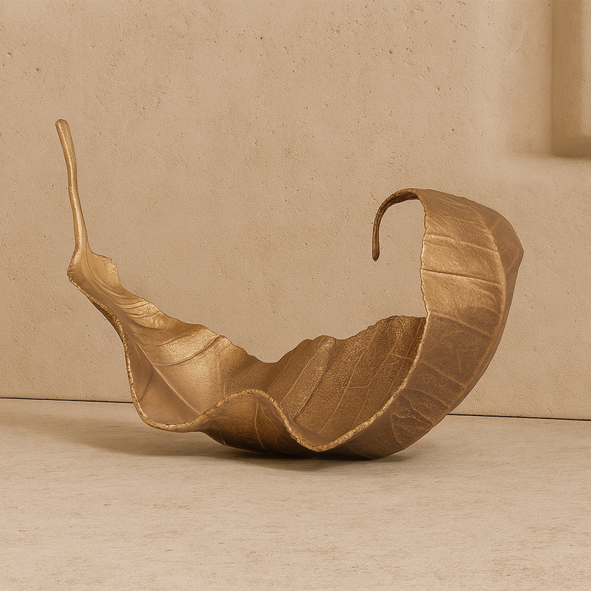 Dryas Sculpture - Golden Bronze Alloy