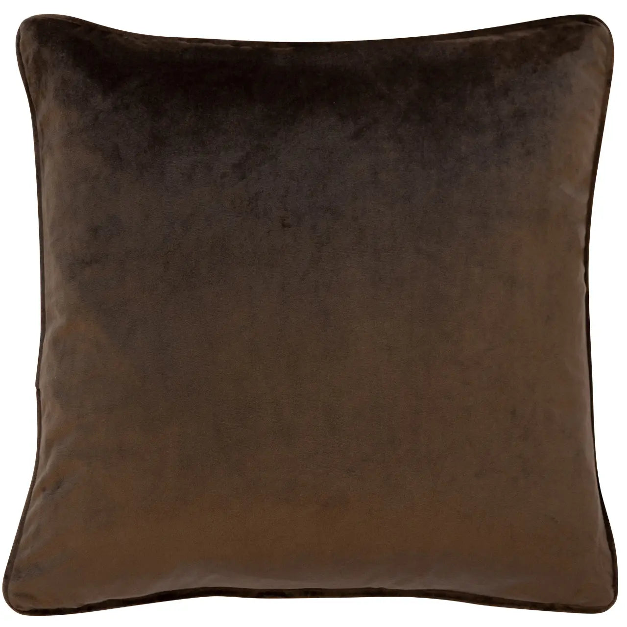 Large Chocolate Brown Luxe Cushion 50x50cm