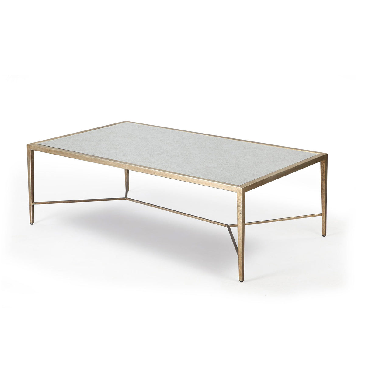 Tarah Coffee Table - Antique Silver Mirror