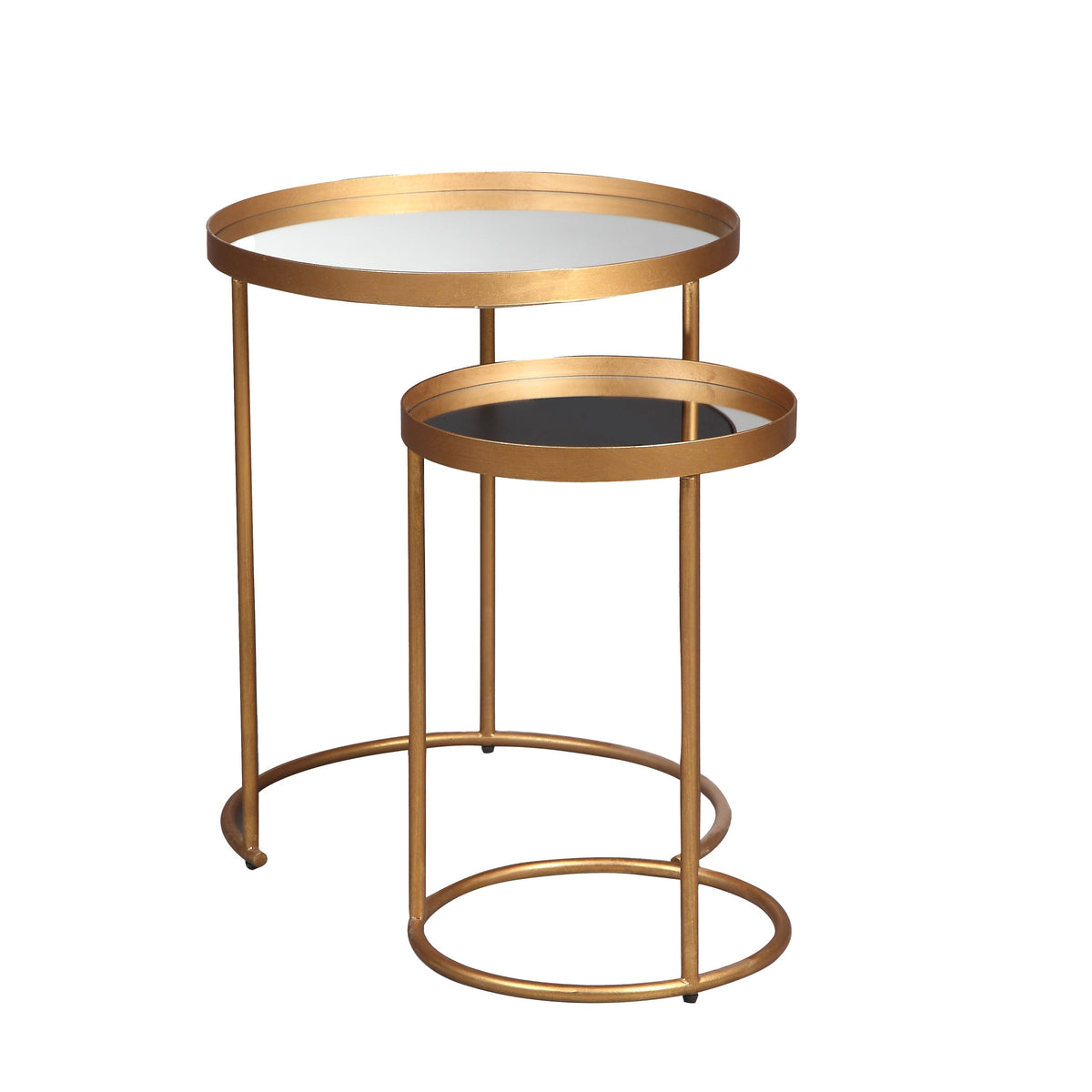 Song Side Tables - Antique Gold