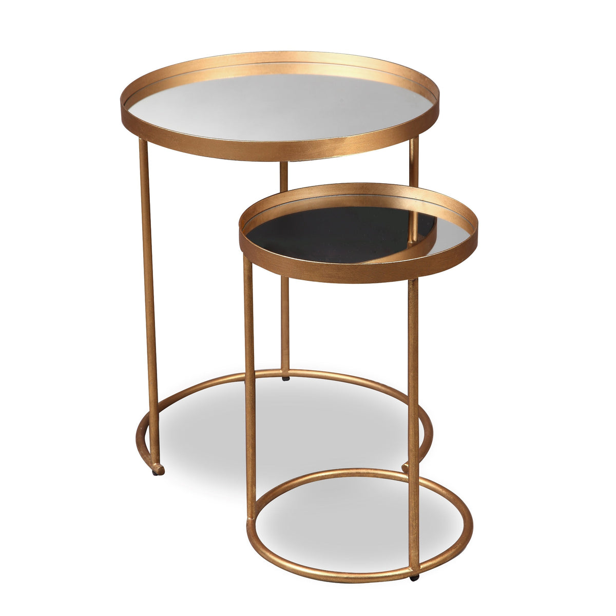 Song Side Tables - Antique Gold