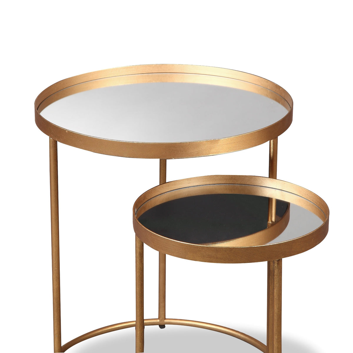 Song Side Tables - Antique Gold