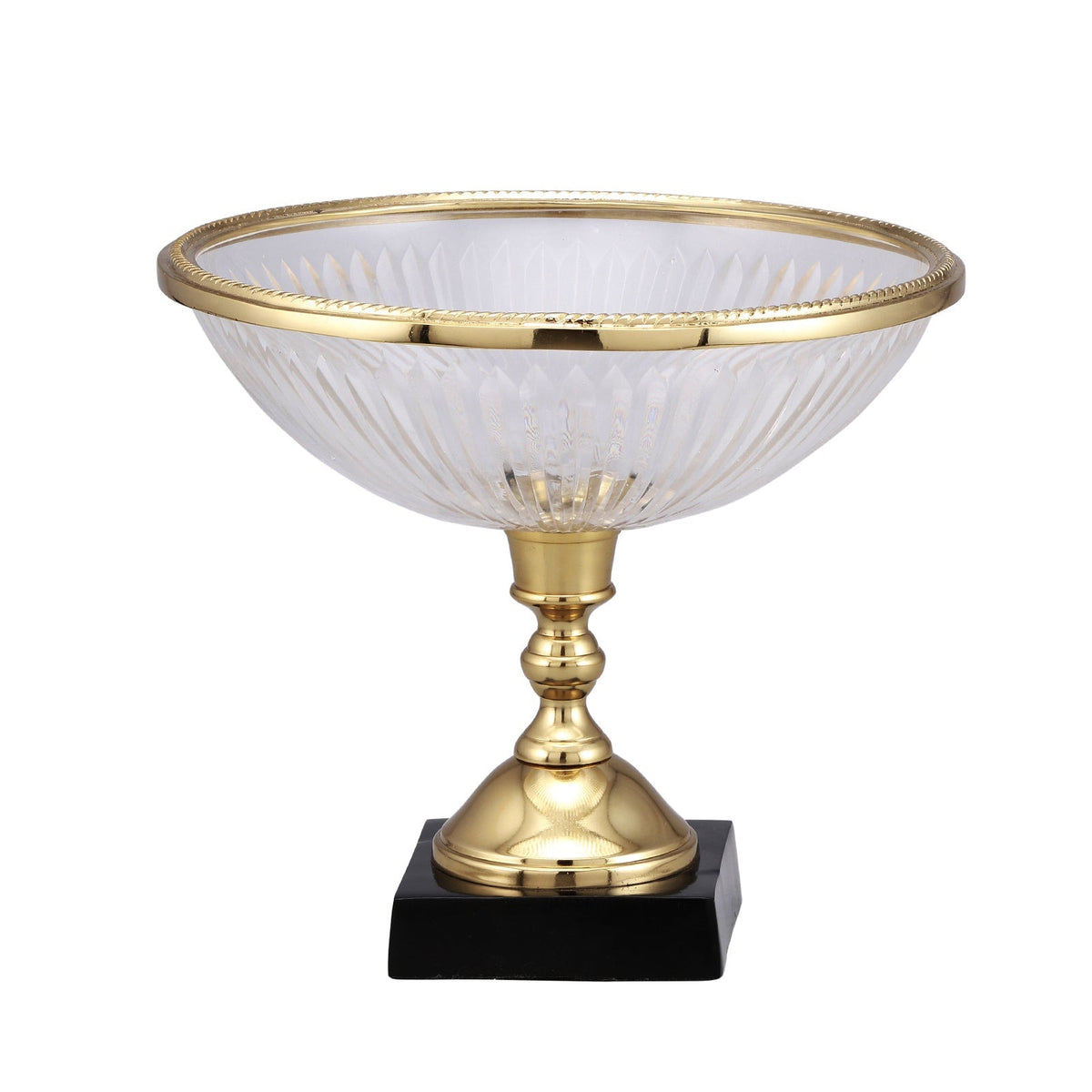 Tazza Bowl - Glass and Gold