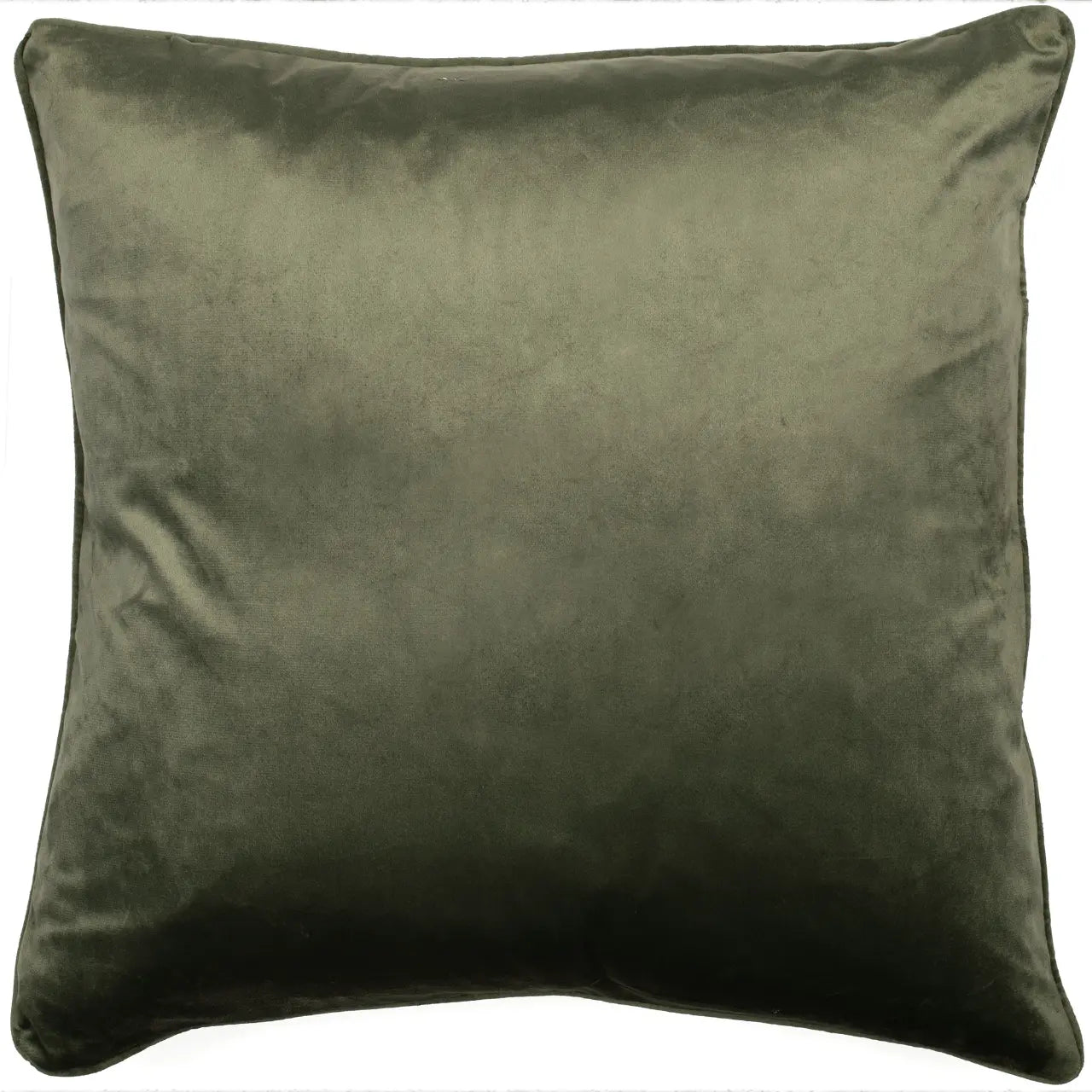 Large Olive Luxe Cushion 50x50cm