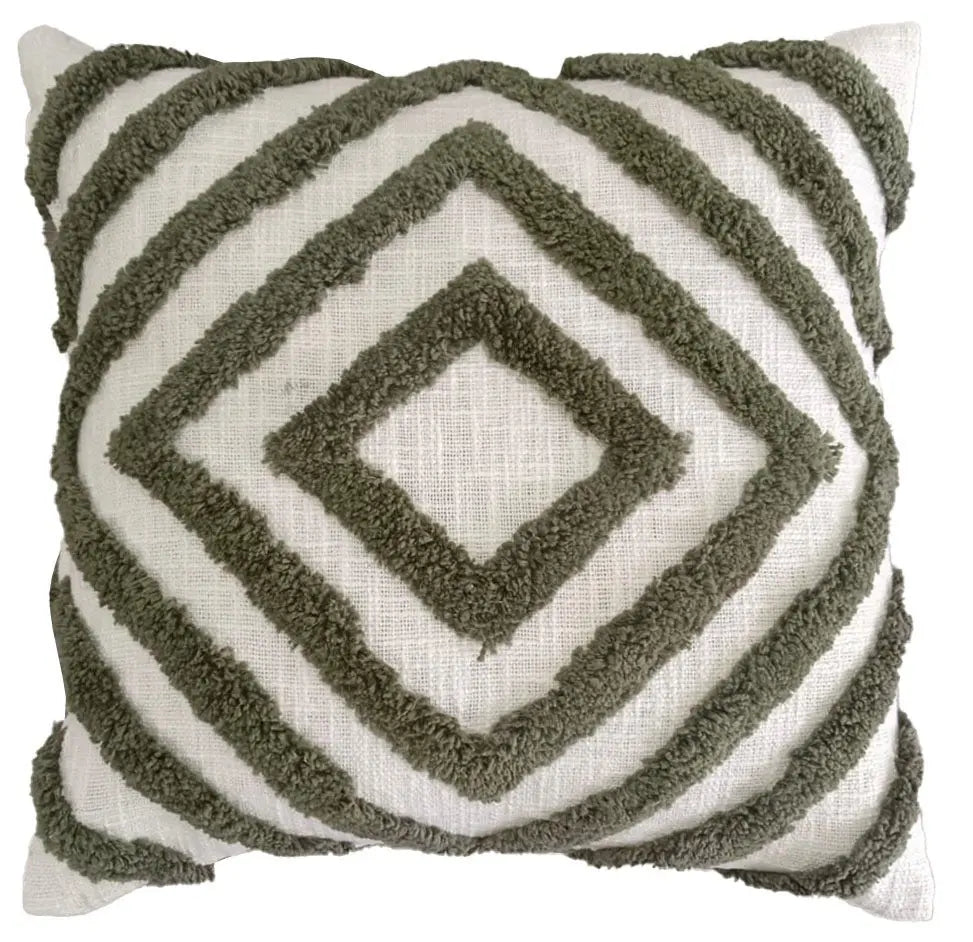 Small Mesa Olive Cushion 43x43cm