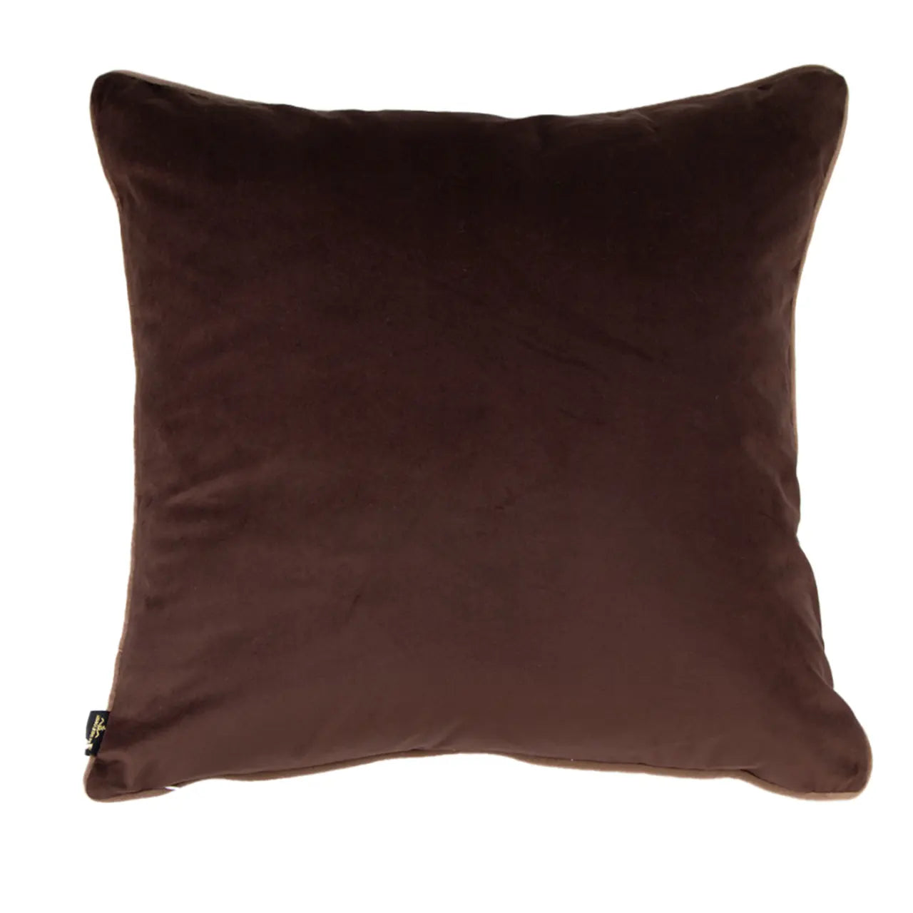 Paul Moneypenny Two Faced Chocolate & Taupe Large Cushion 59x59cm
