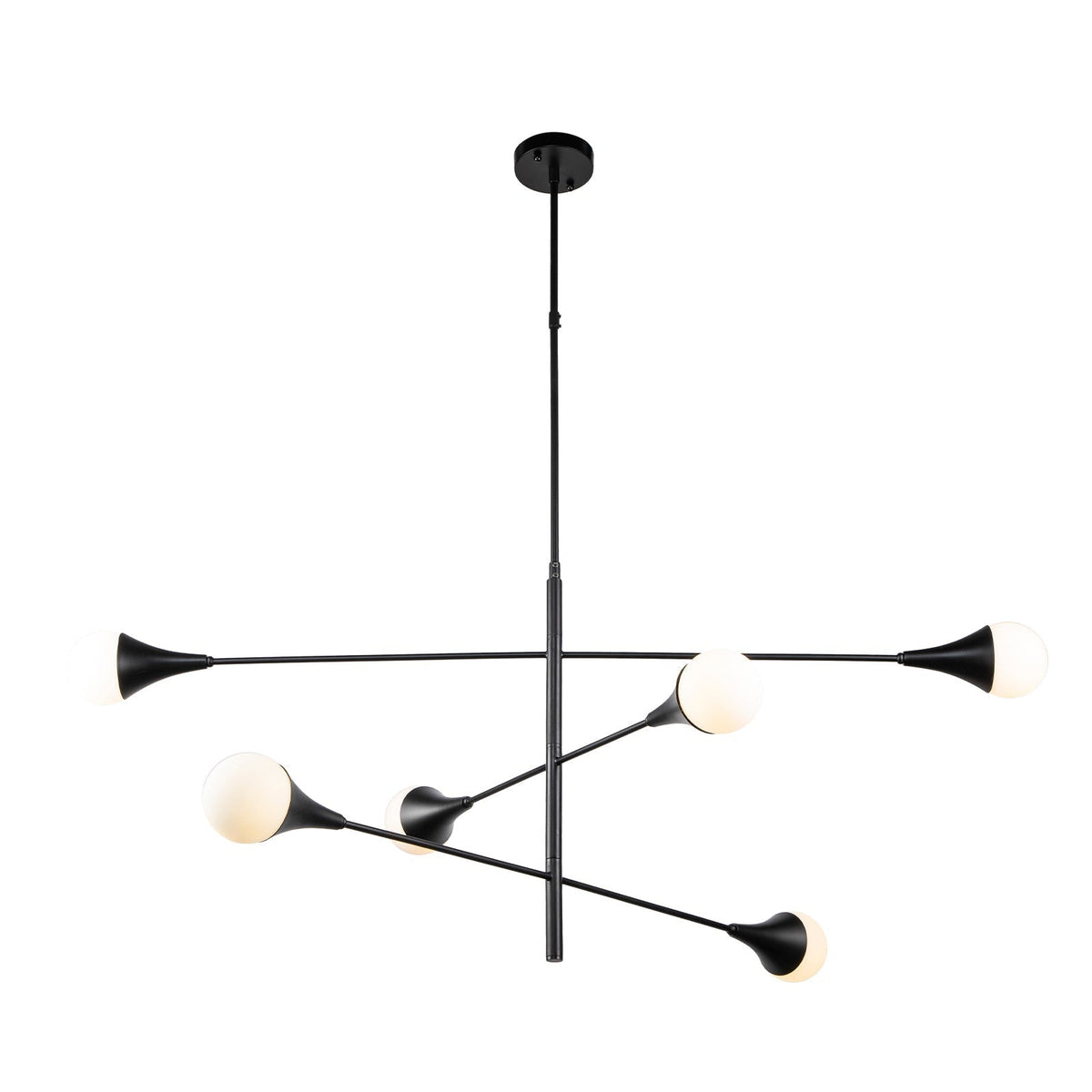Kendal Pendant Lamp - Matt Black Steel