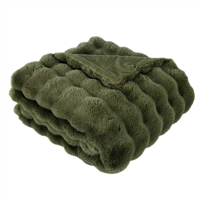 Raffles Throw Olive 150x200cm