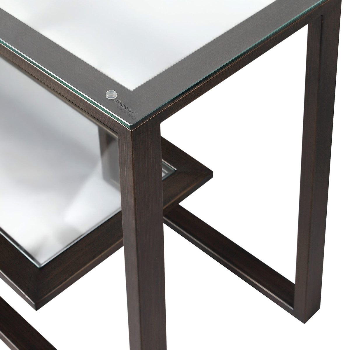 Mayfair Console Table - Hairline Antique Bronze