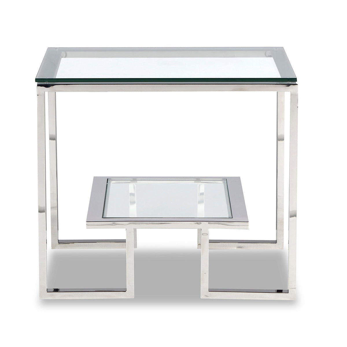 Mayfair Side Table - Stainless Steel