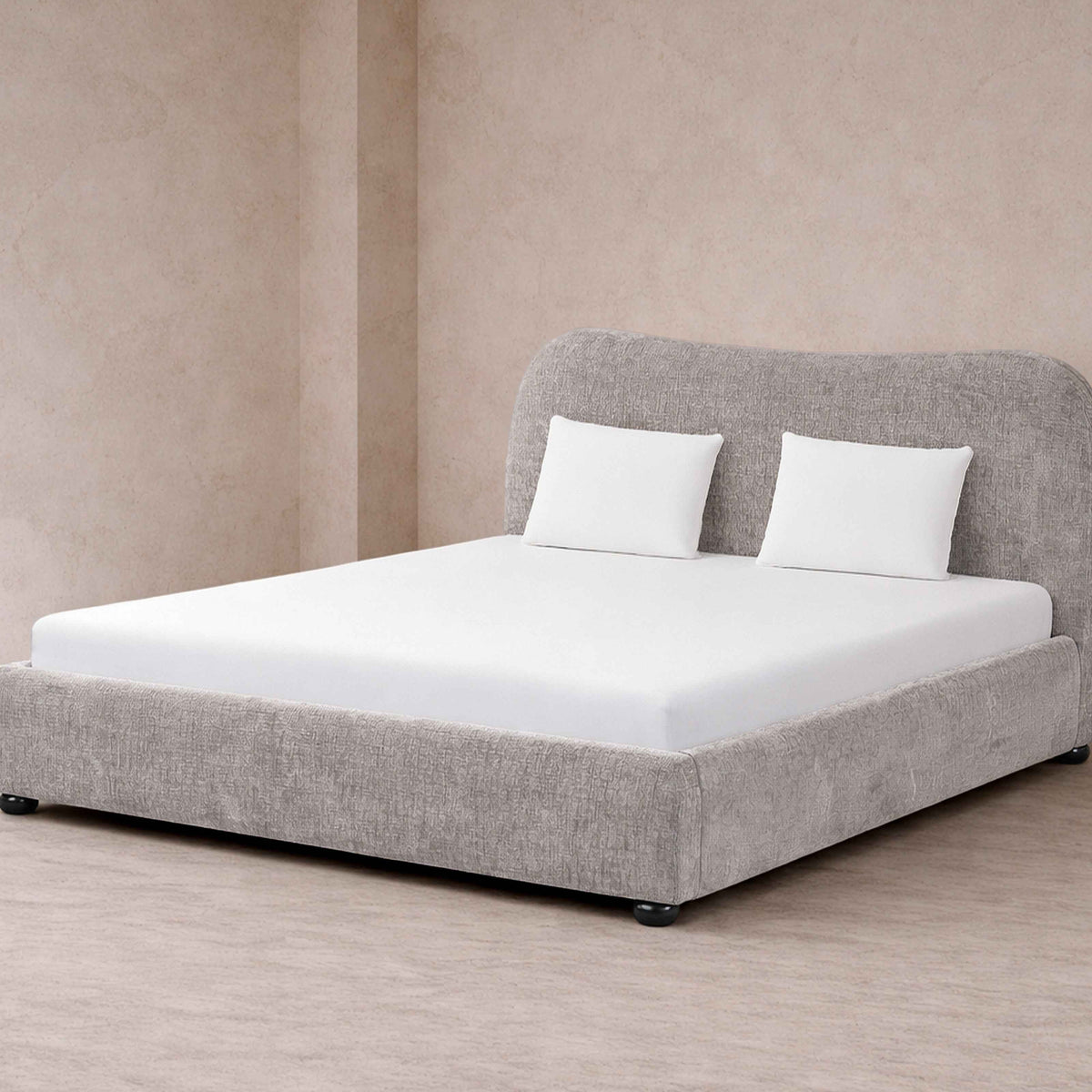 Colma Bed (King Size) - Bennet Grey