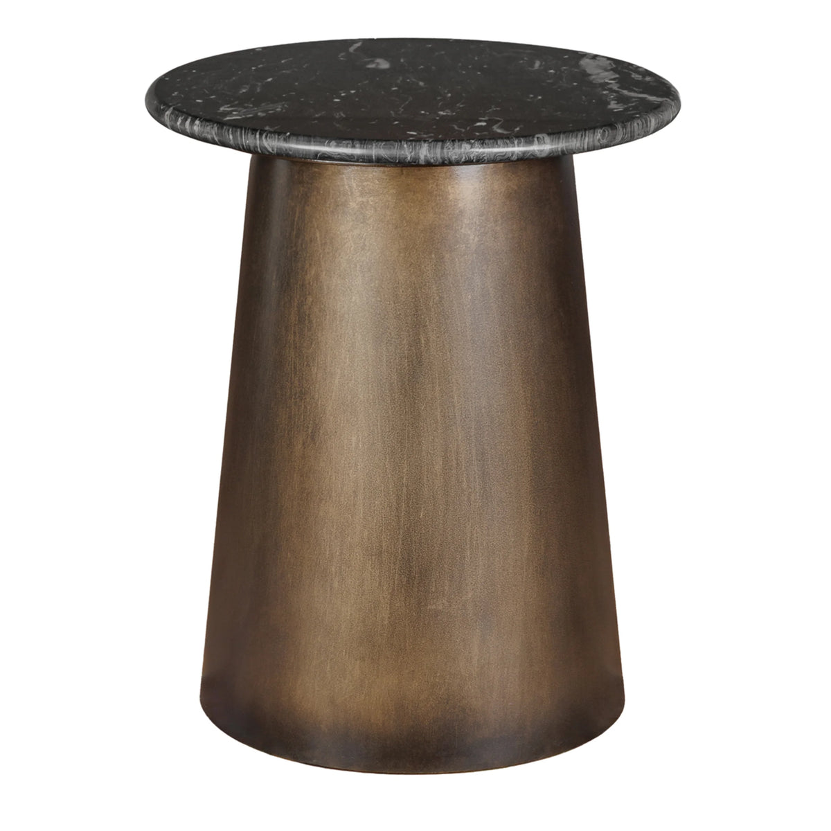 Nero Crescent Side Table