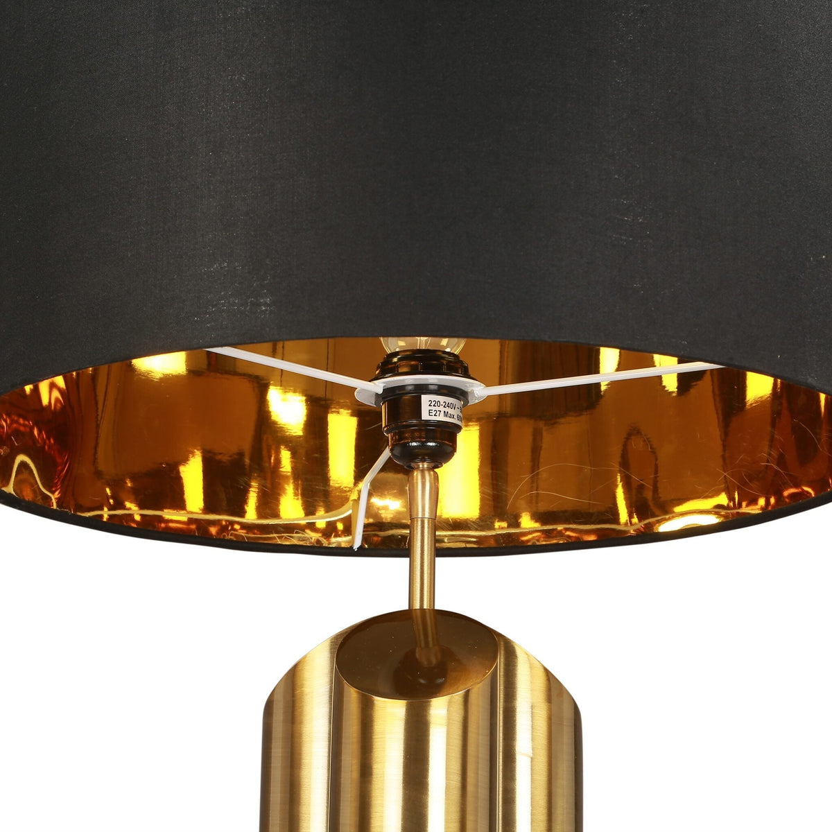 Obelisk Table Lamp - Brushed Brass