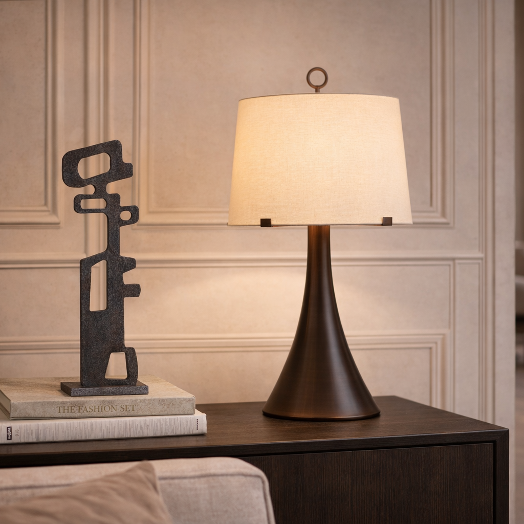Ashspire Sculpture - Textured Charcoal Surface