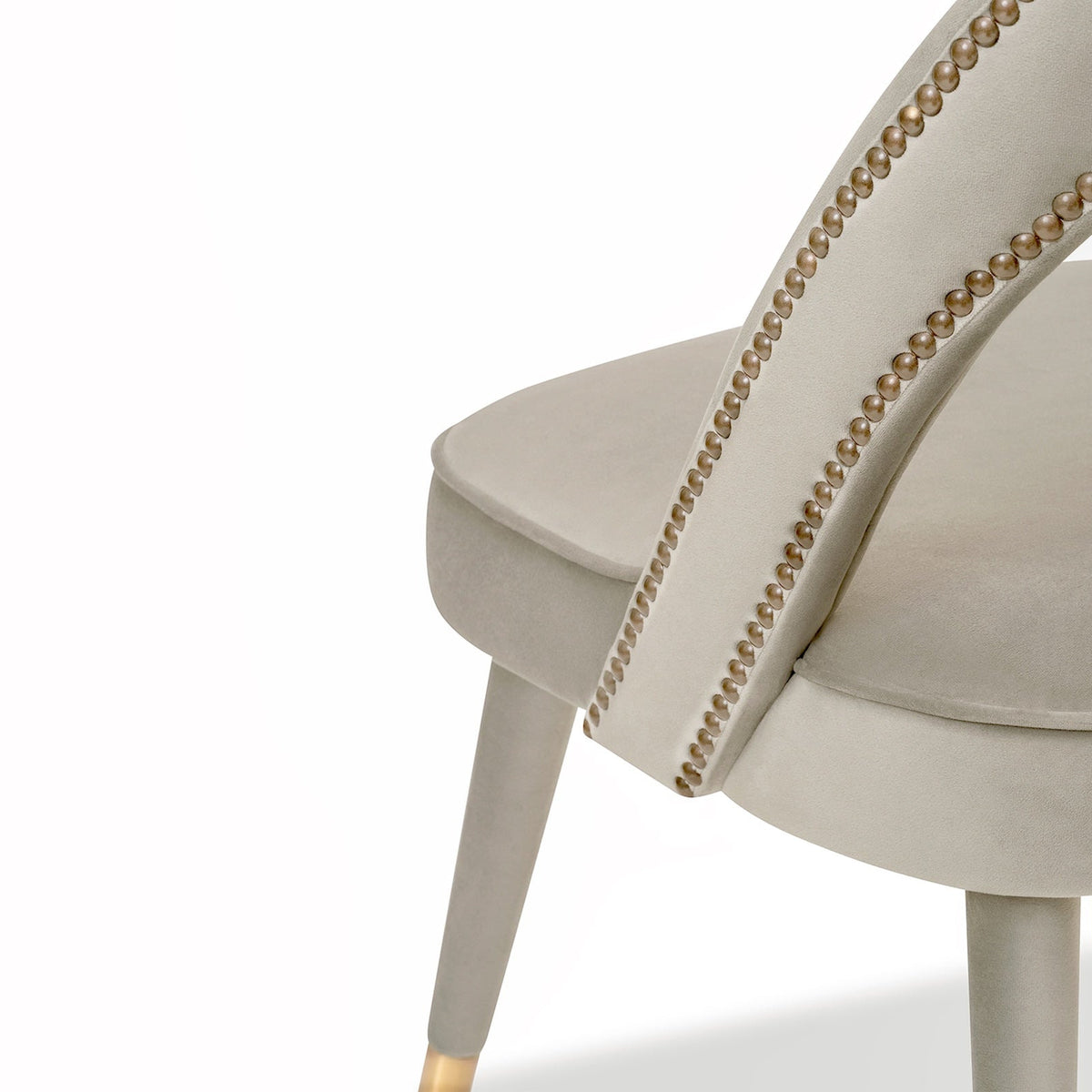 Pigalle Chair - Kaster Light Grey