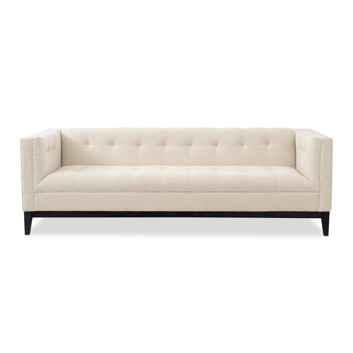 Joel 3 Seater Sofa - Beige Chenille