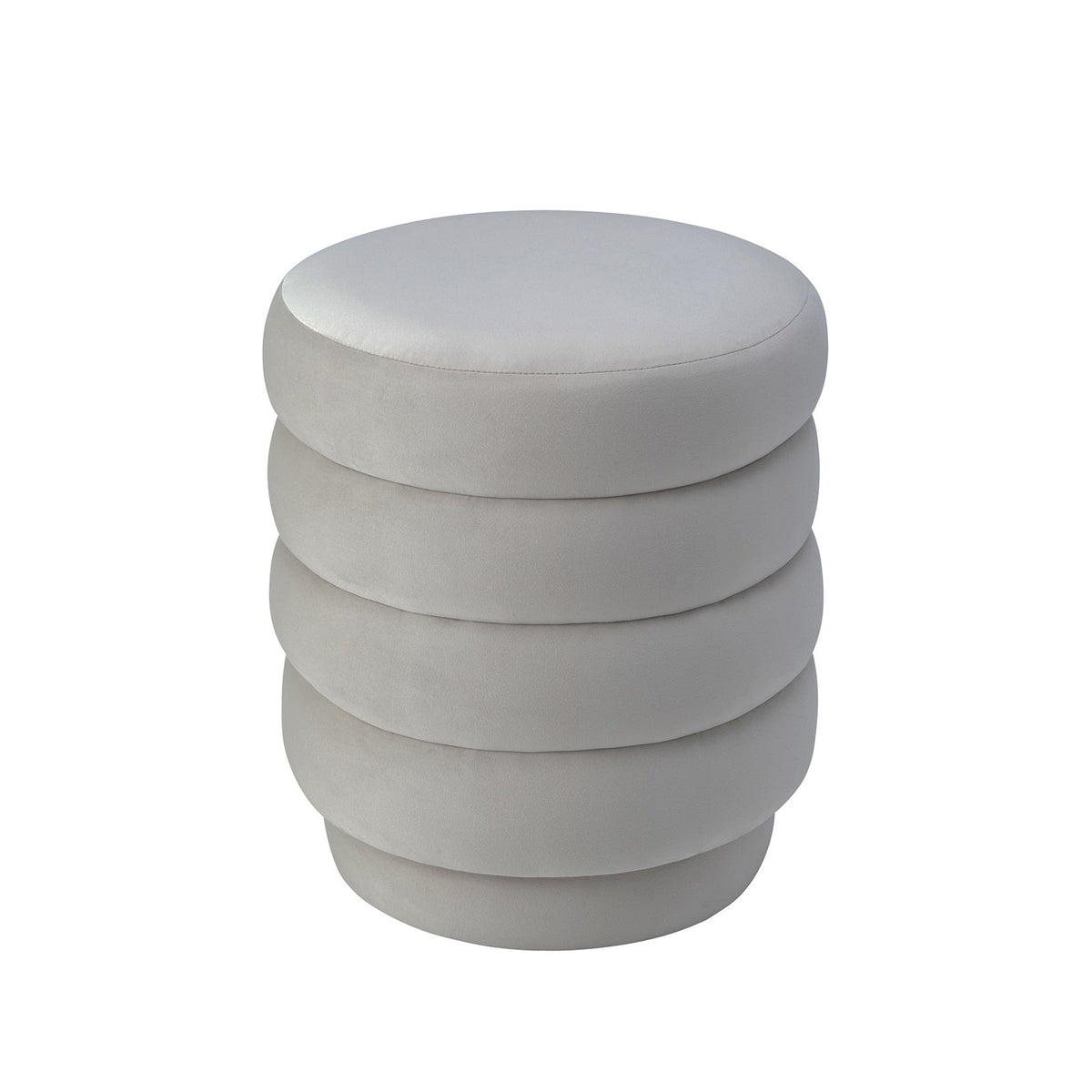 Lou Stool - Limestone Velvet