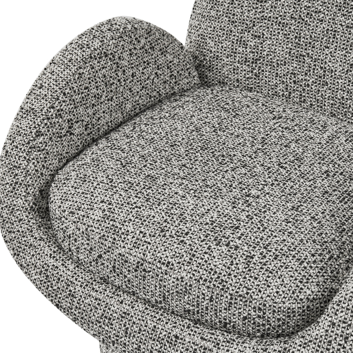 Arles Occasional Swivel Chair (Crib 5) - Dexter Sparkle Stone