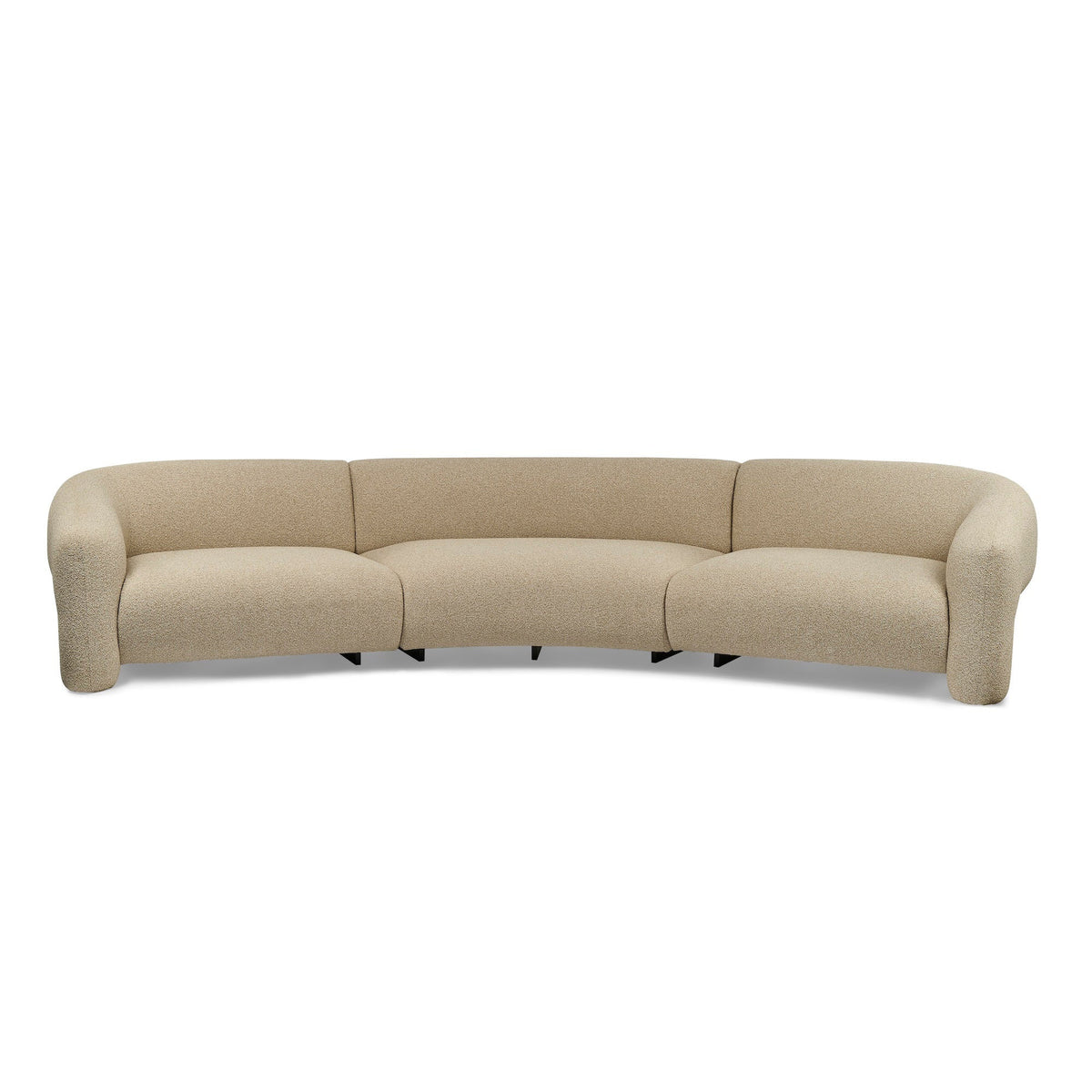 Erin Modular Sofa Right - Capela Sand/ Black