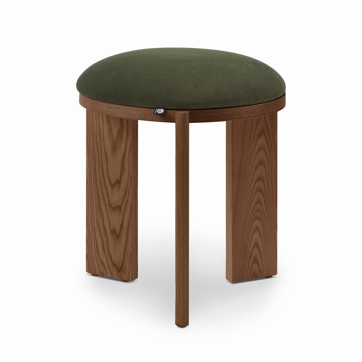 Lia Foot Stool - (Crib 5) Hopper Moss & Brushed Brown
