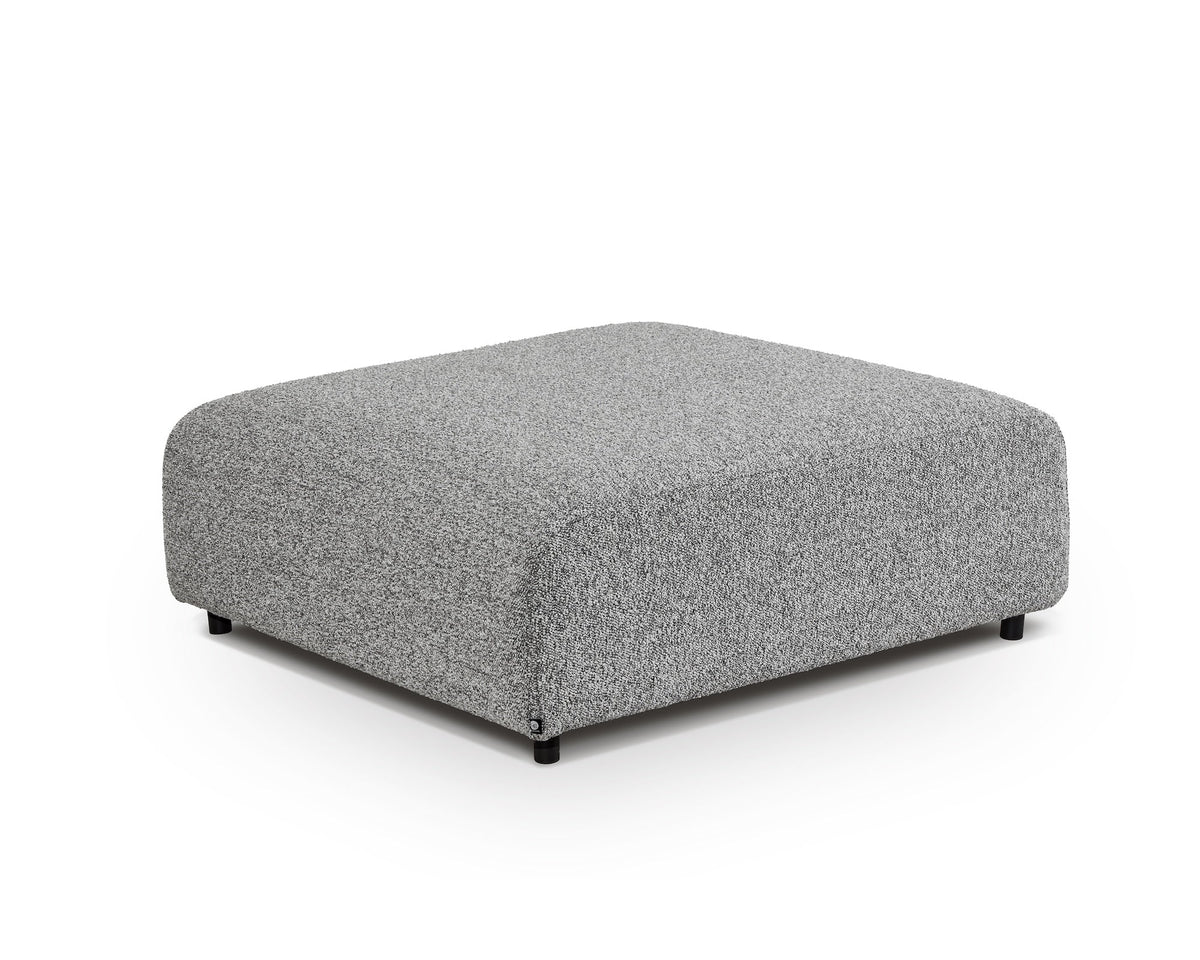 Riviera Outdoor Modular Sofa - (Crib 5) Lima Grey and Deep Charcoal