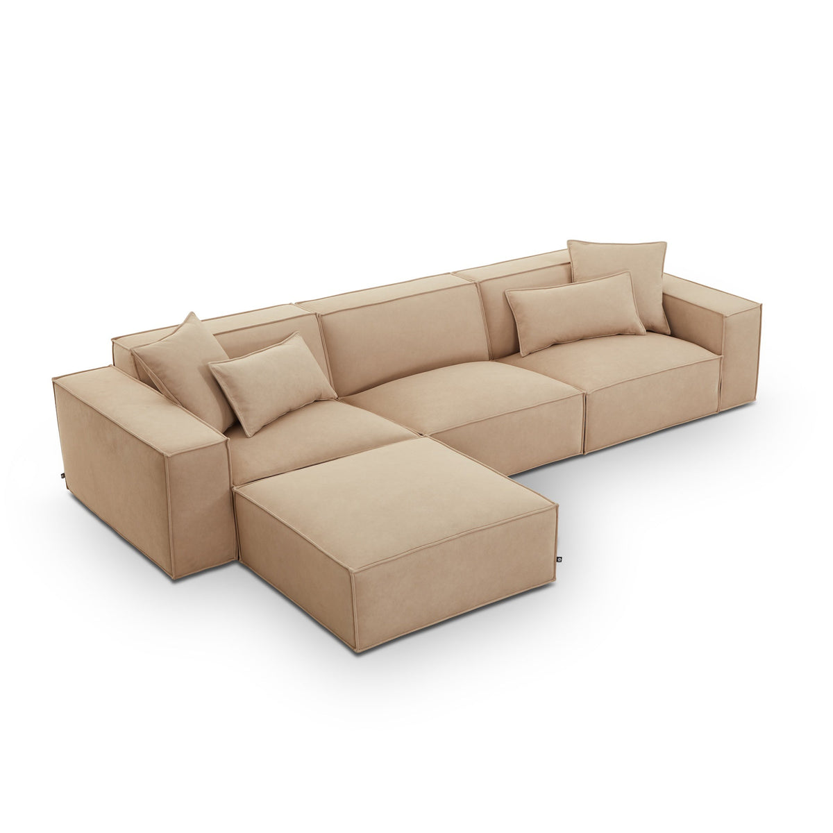 Efren Modular Sofa Ottoman - (Crib 5) Hopper Desert