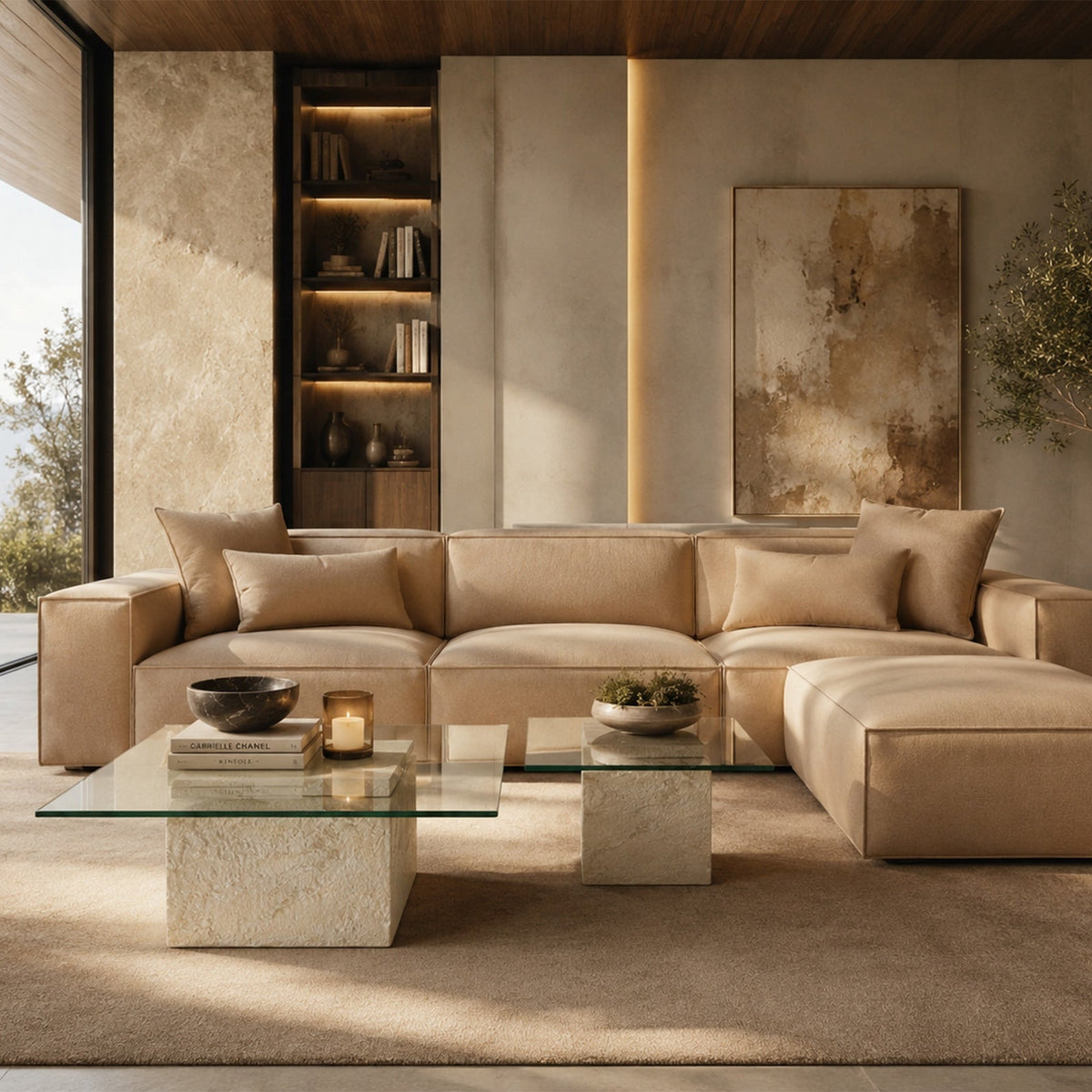 Efren Modular Sofa Right - (Crib 5) Hopper Desert