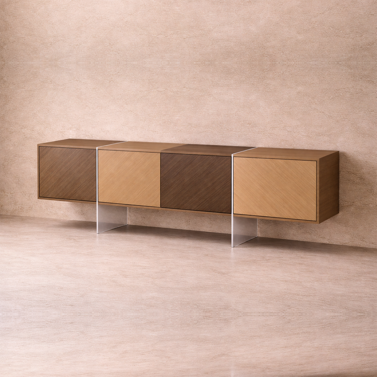 Nautilus Sideboard - Coffee Teak