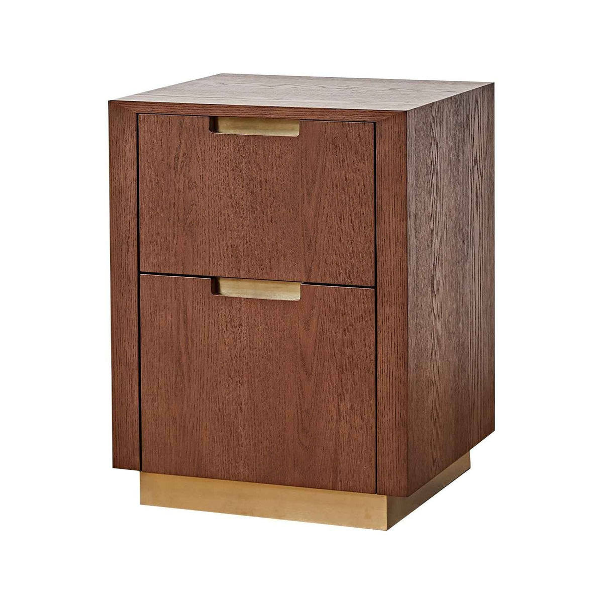 Balkan Bedside Table - Classic Brown