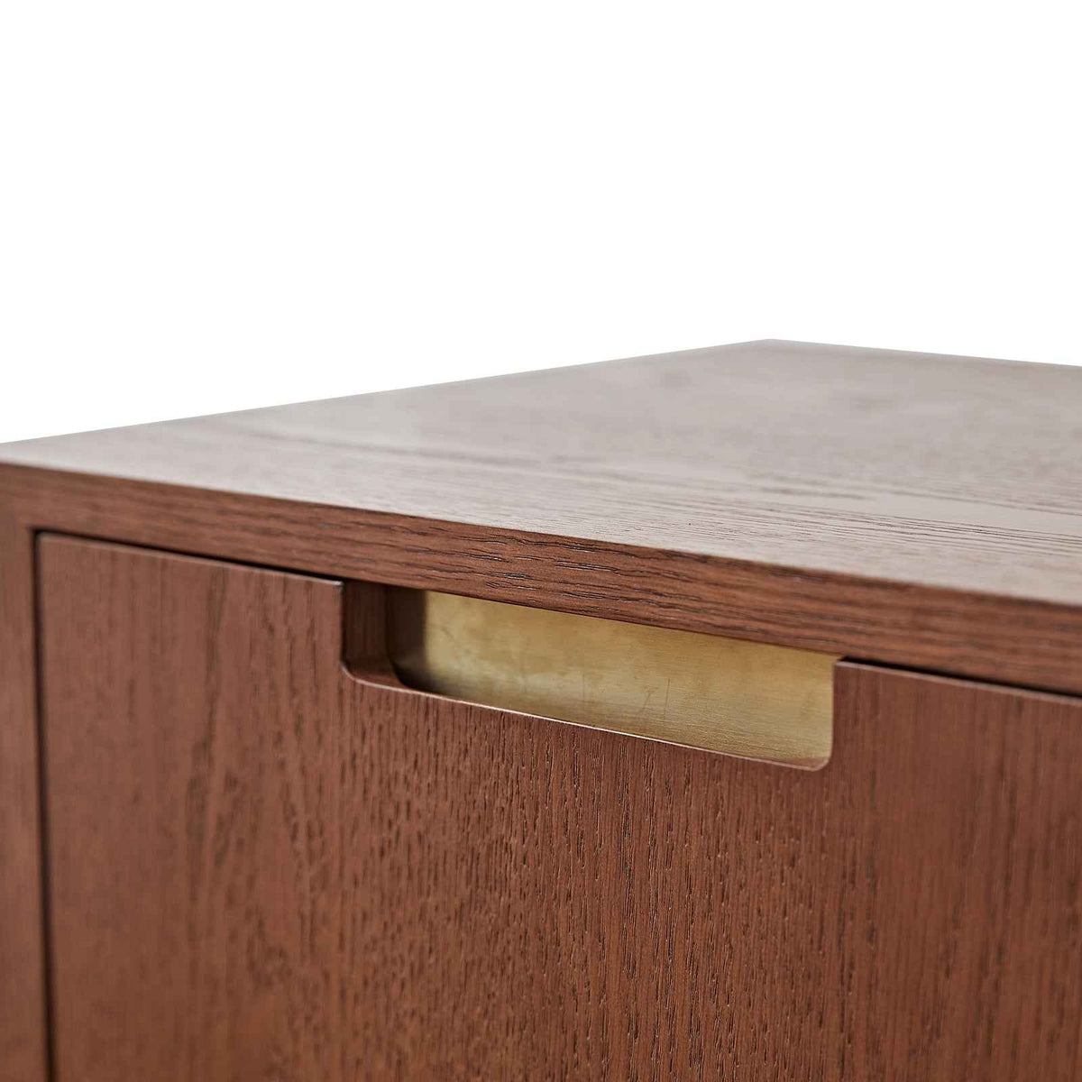 Balkan Bedside Table - Classic Brown