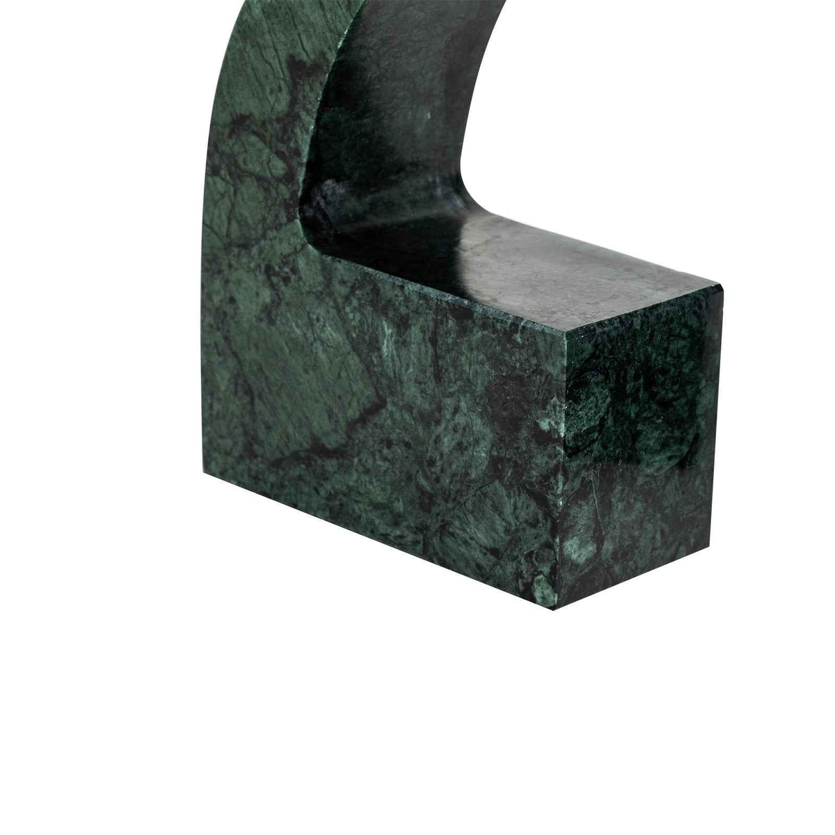 Calon II Bookend - Green Marble