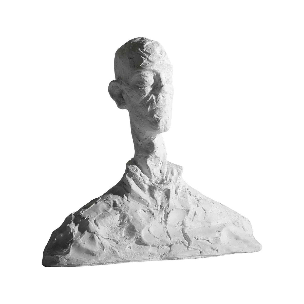 Barton Sculpture - White Resin