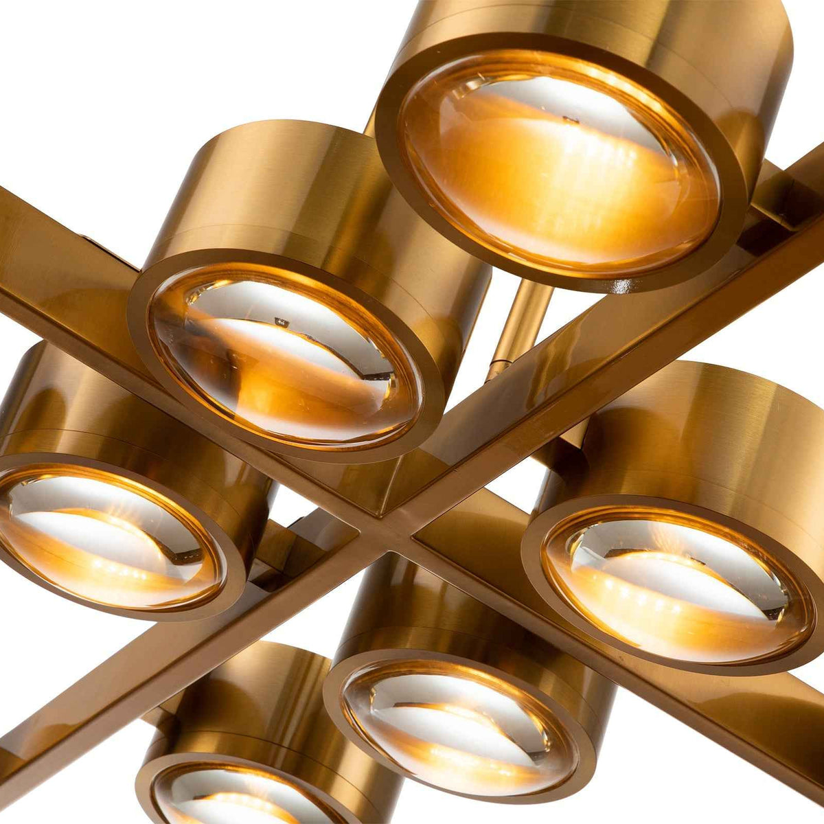 Bloom Pendant Lamp - Antique Brass