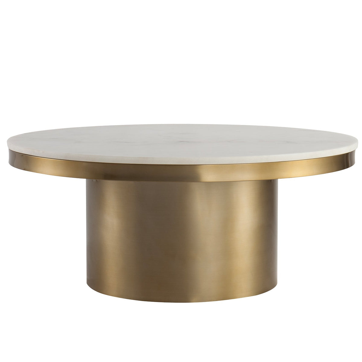 Camden Coffee Table - White Marble