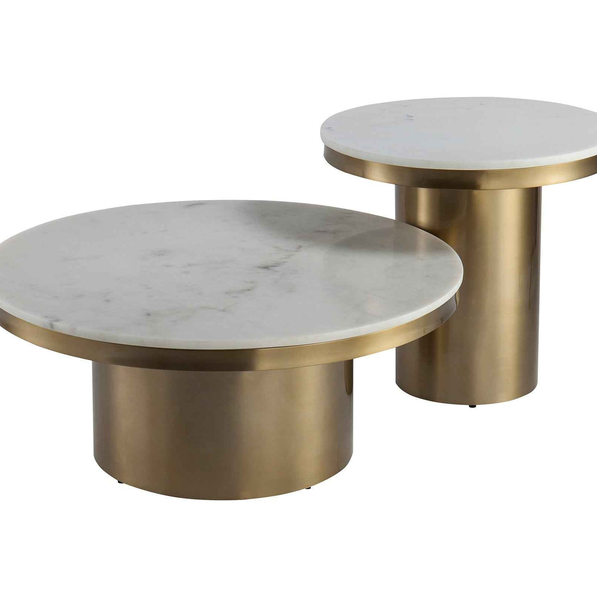 Camden Coffee Table - White Marble