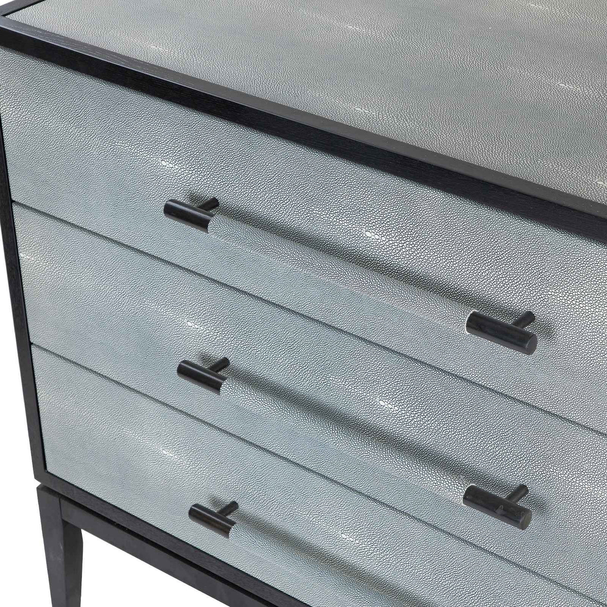 Bologna Chest Of Drawers - Grey Leather Look