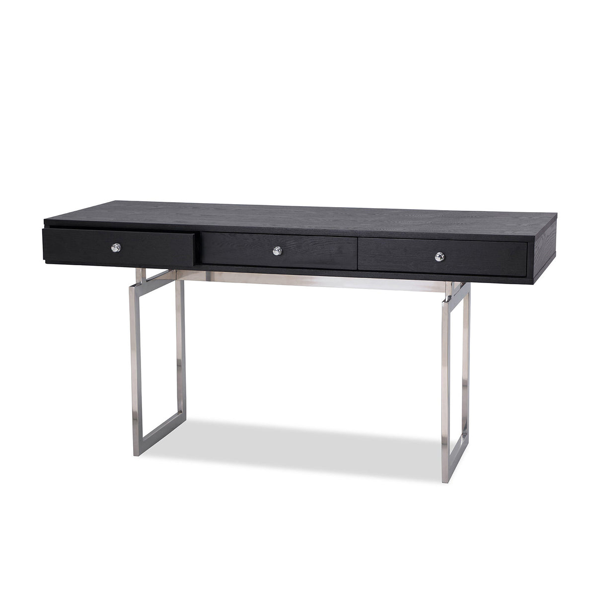 Hamilton Desk - Polished Stainless