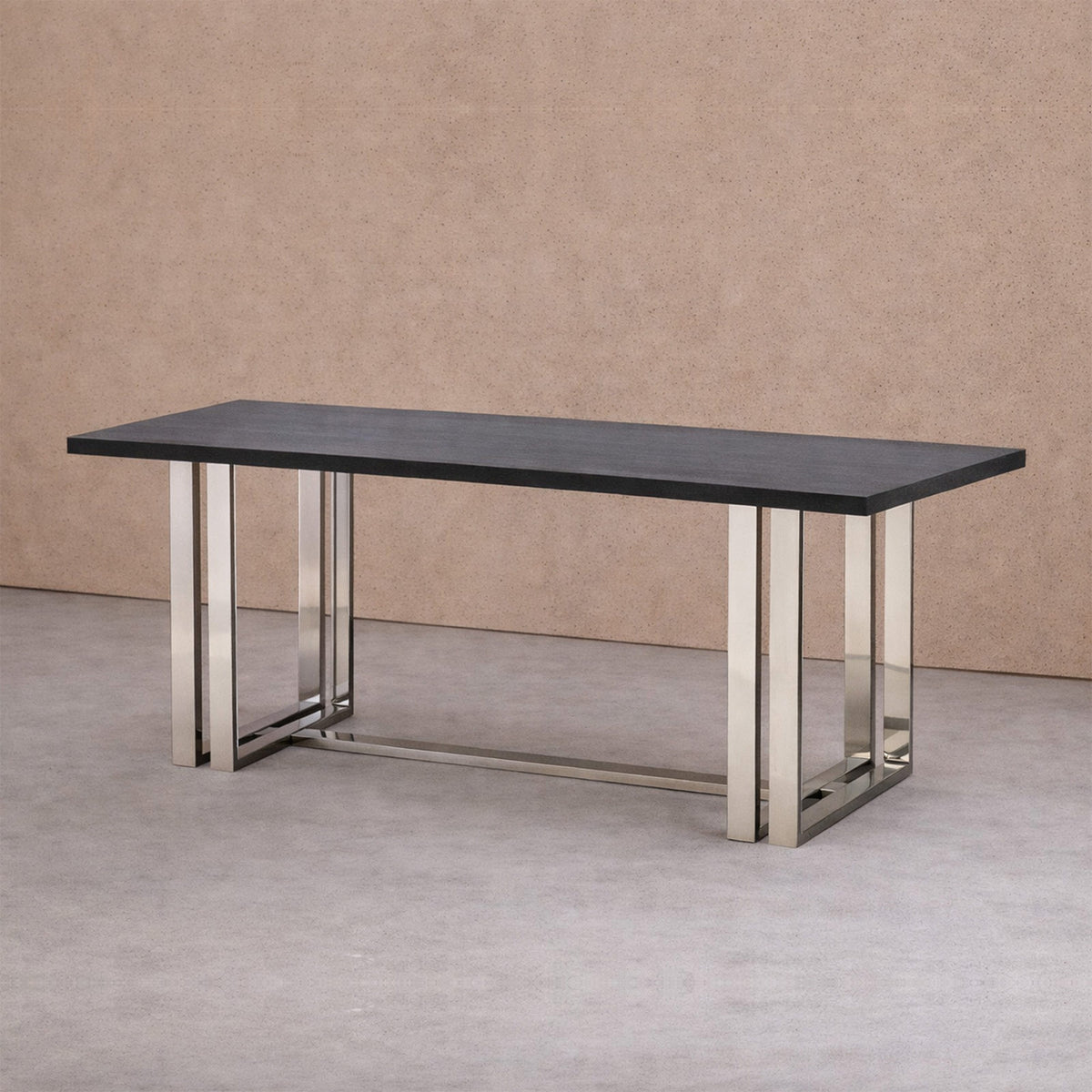 Lennox Dining Table - Black Ash Veneer PSS