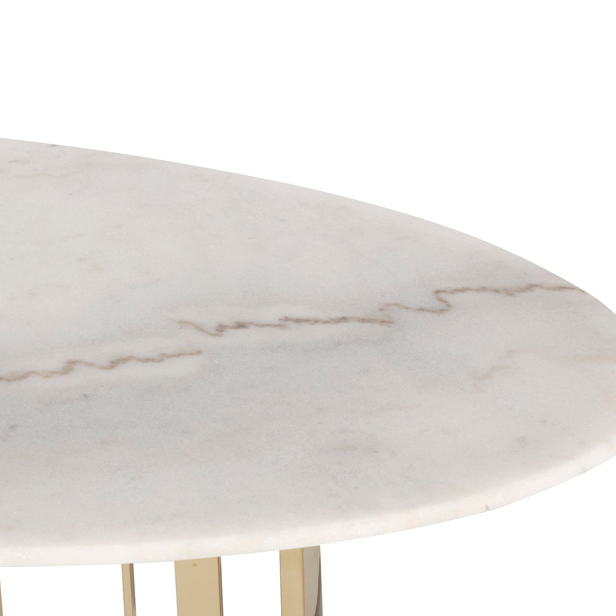 Fenty Dining Table - White Marble