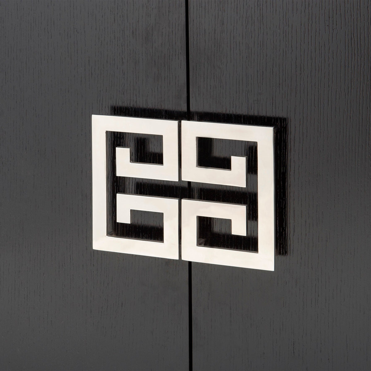 Nobbu Shelving - Black Ash & Stainless Steel