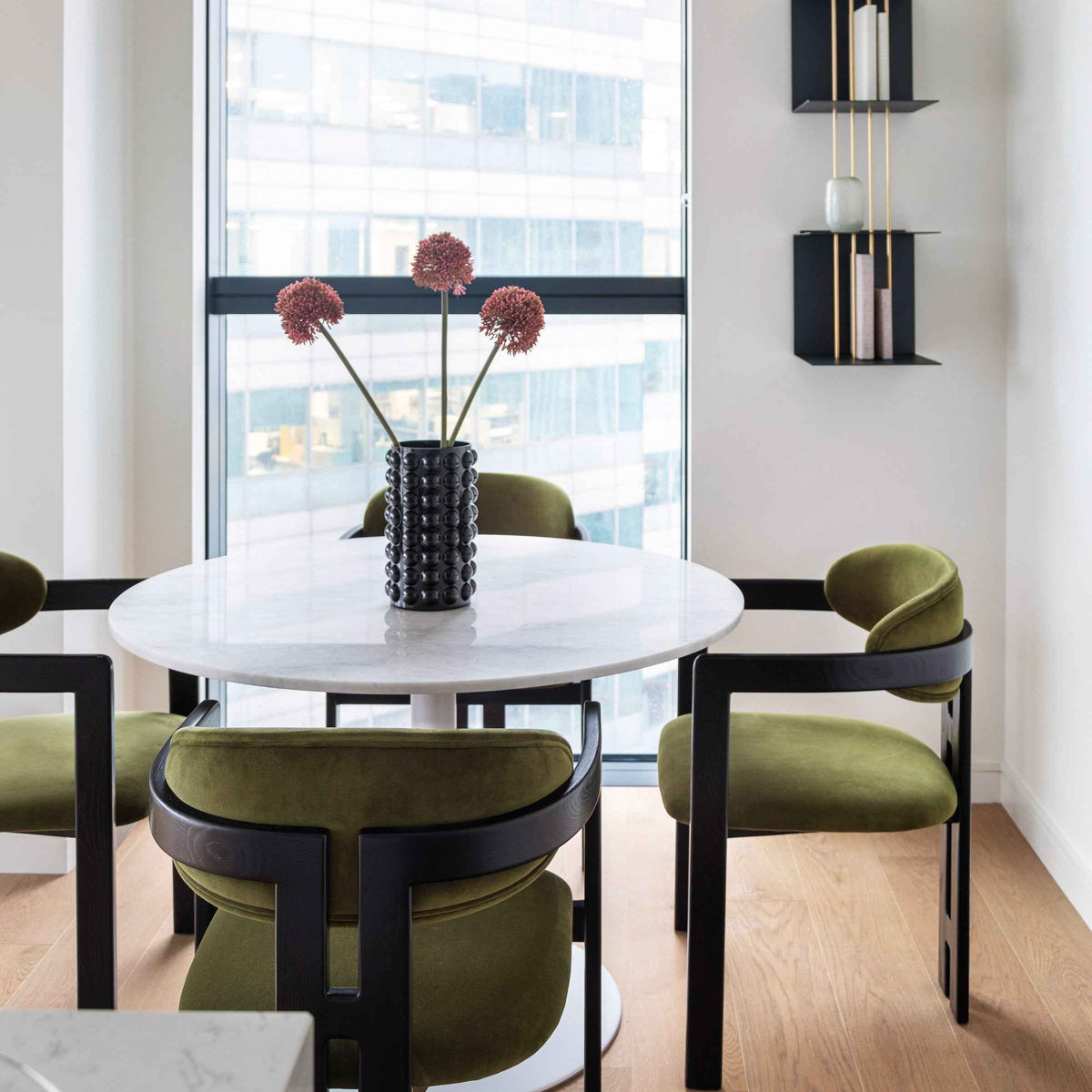 Neo Chair - Kaster Olive Green