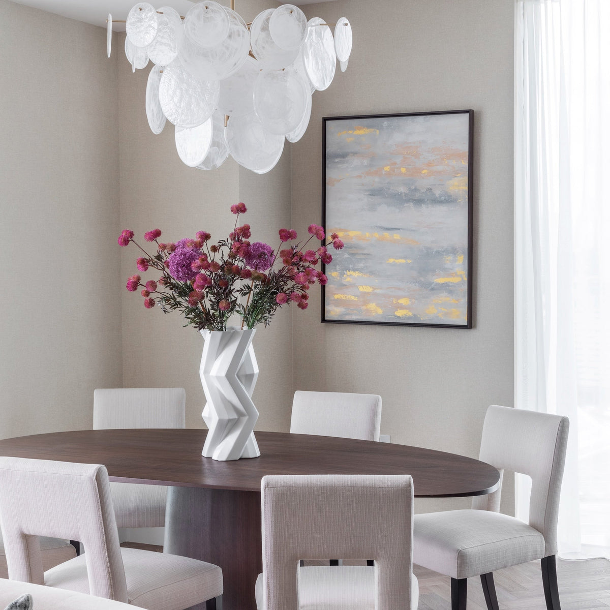 Venice Dining Chair - Sand Linen