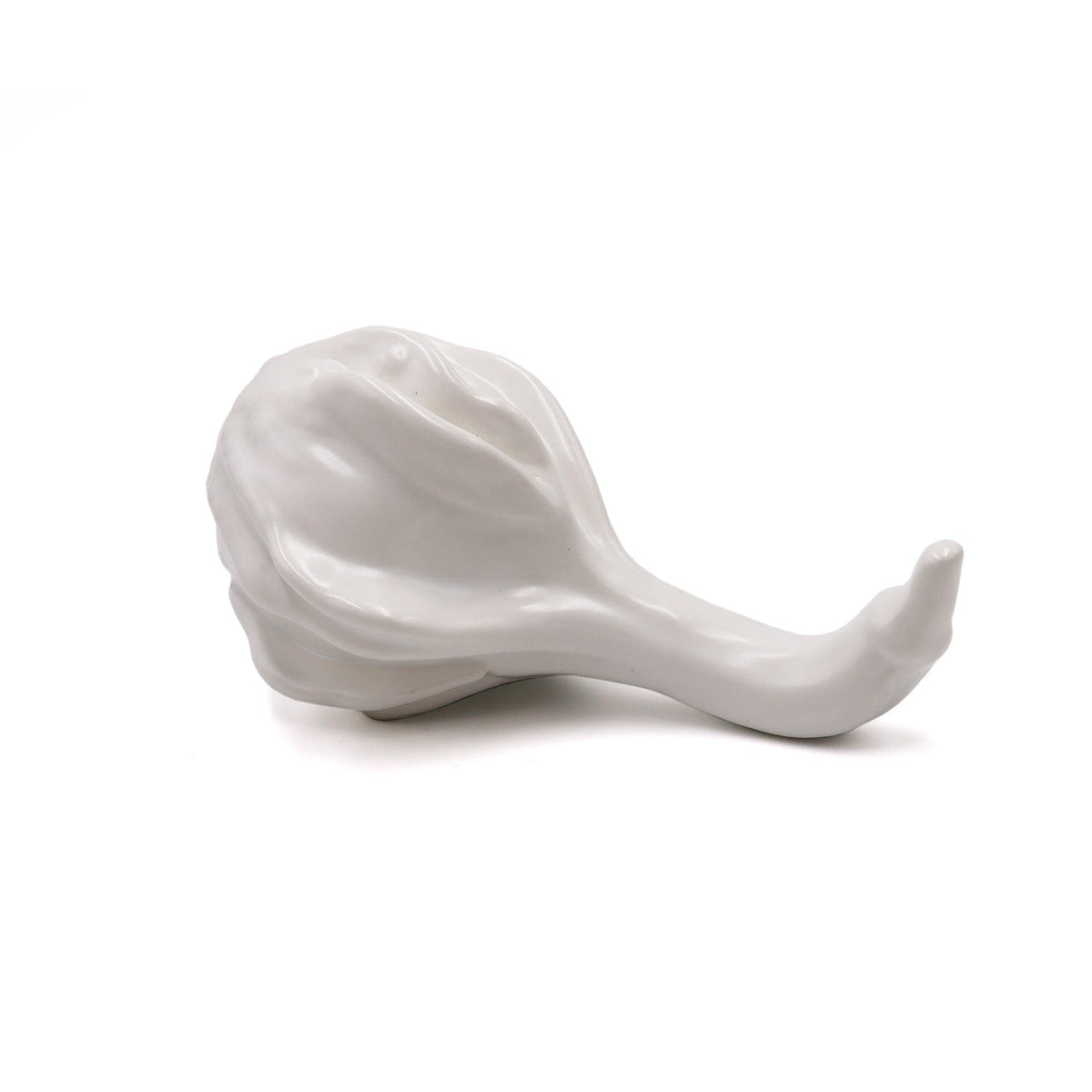Fugue I Sculpture - White Ceramic