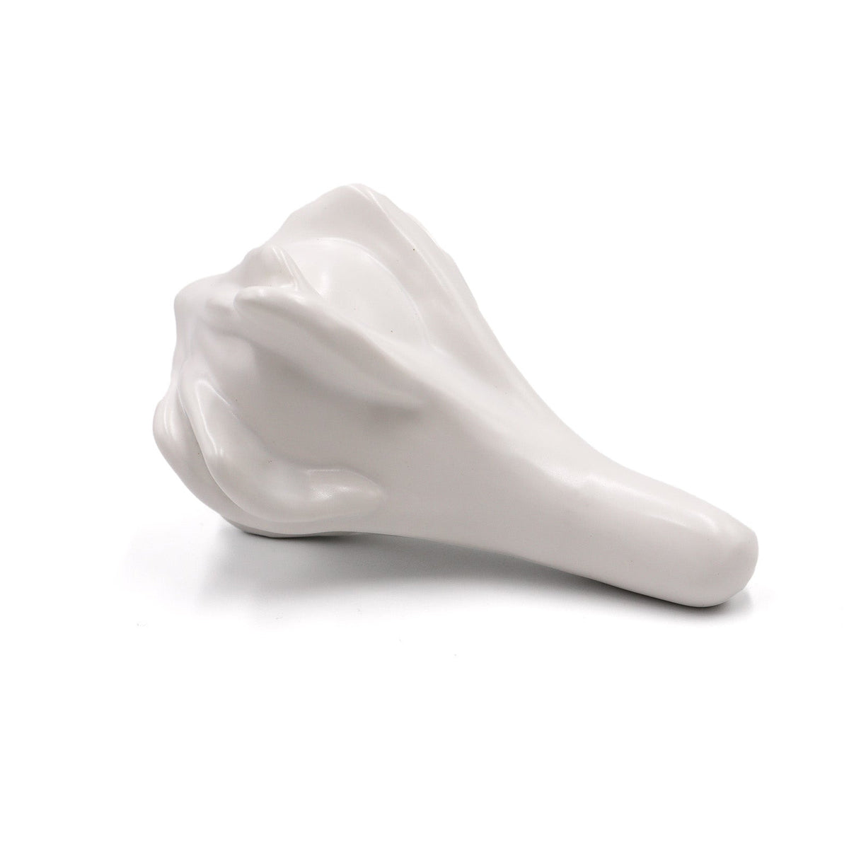 Fugue II Sculpture - White Ceramic