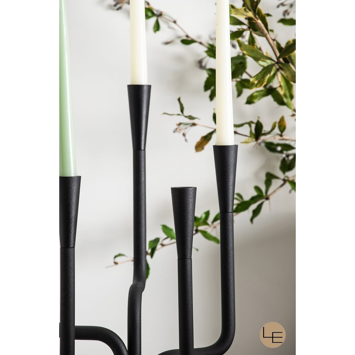 Maman Candle Holder - White/Black