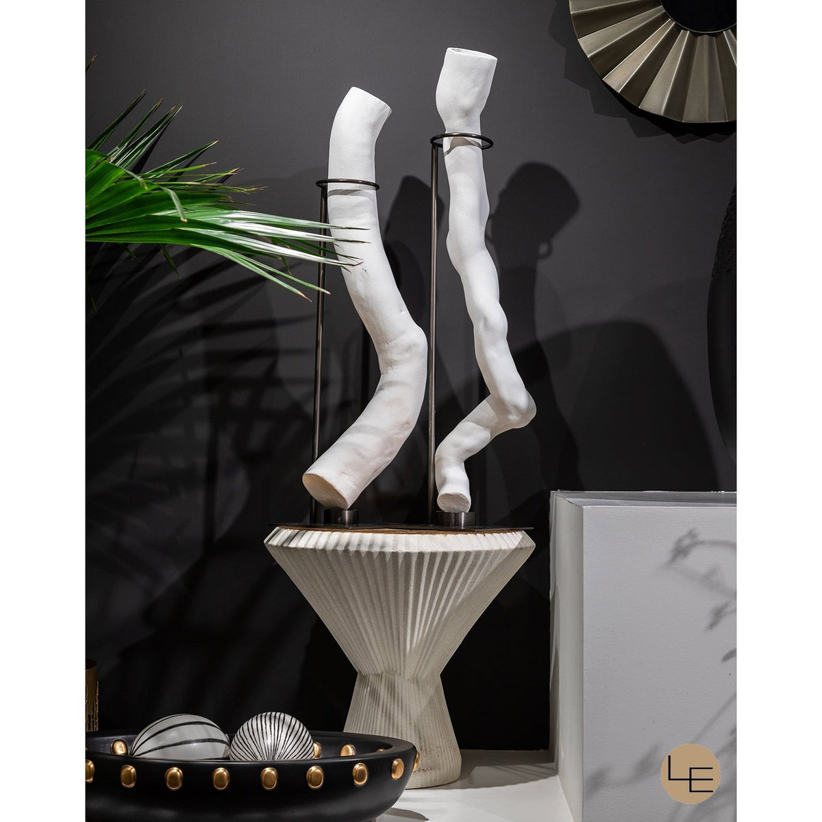 Flotte Sculpture II - Black/White