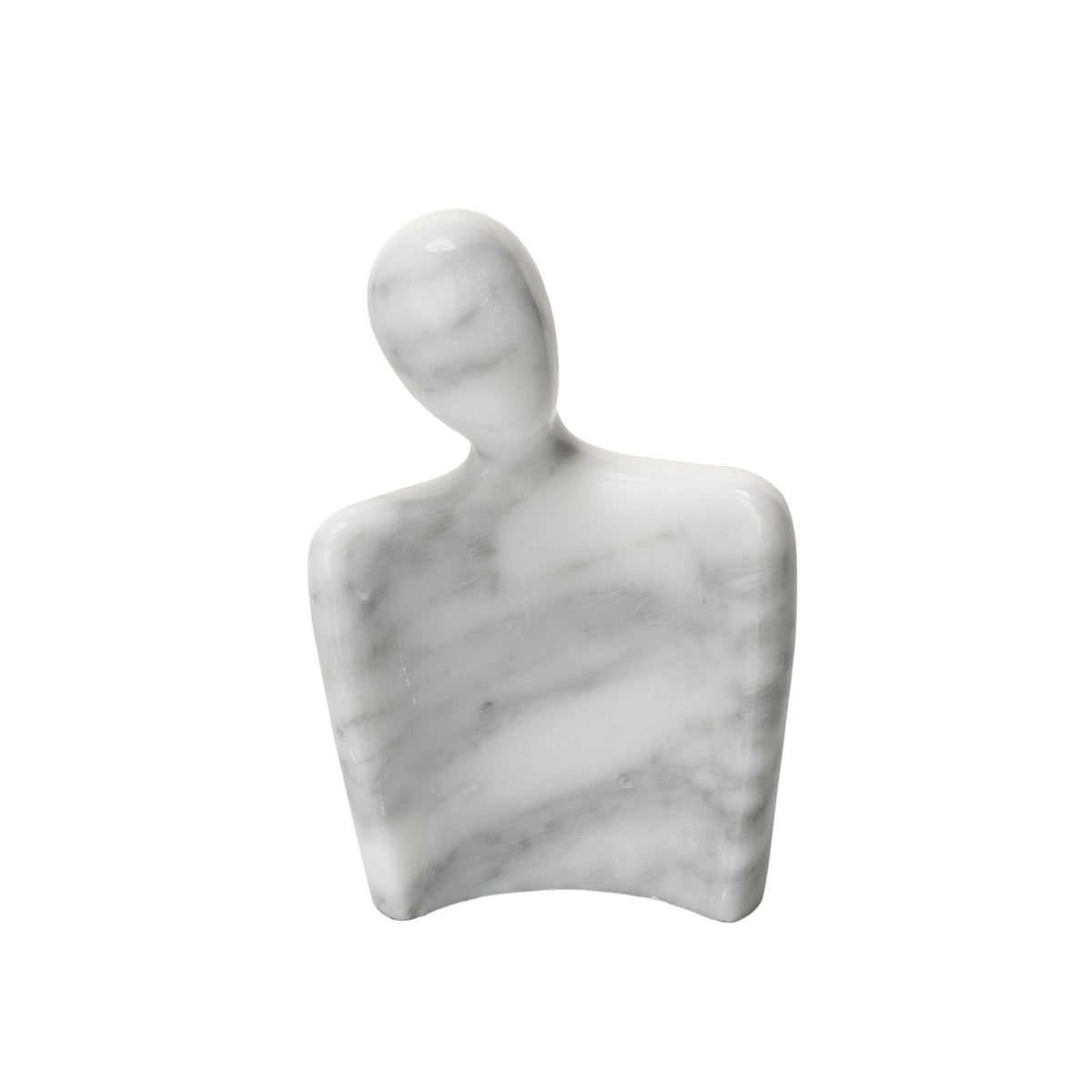 Leon Sculpture (set of 2) - White Marble